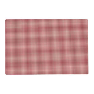 Burgundy Gingham-PAPER PARTY PLACEMAT