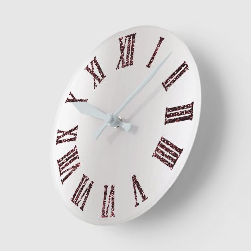 Grey Ombre Clock