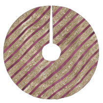 Elegant Christmas Gold Burgundy Kraft Wrapping Paper Sheets