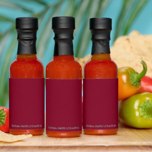 Burgundy Hot Sauces (Multi)