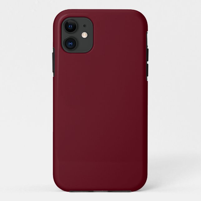 Burgundy iPhone 5 Custom Case-Mate ID Case (Back)