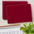 Burgundy Ivory Rust Orange 5x7 Card Wedding A7 Envelope | Zazzle