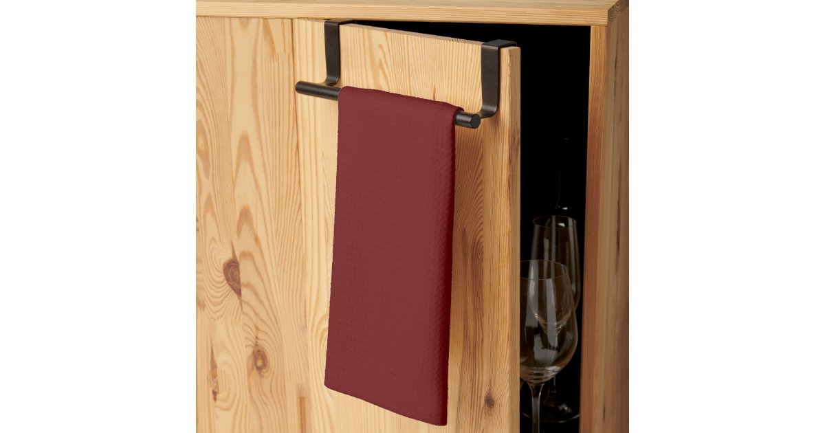 Burgundy Kitchen & Hand Towels