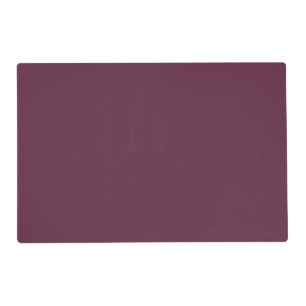 Burgundy Laminated Placemat