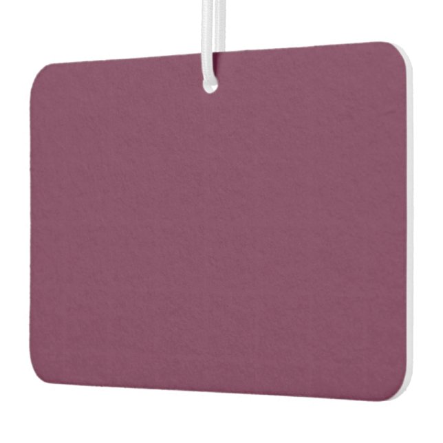 Burgundy Landscape Rectangle Air Freshener (Left)