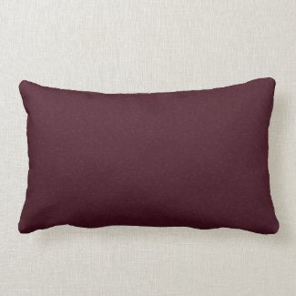 Burgundy Marbled Print Lumbar Pillow