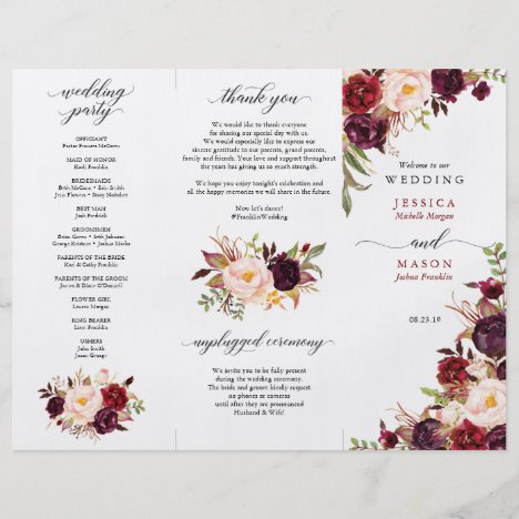 Programs Chic Invitation Suites