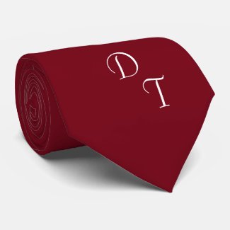 Burgundy - monogrammed