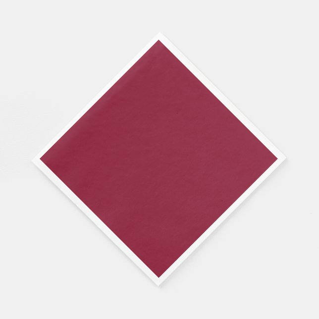 Burgundy Napkins (Corner)