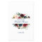 Burgundy Navy Blue Blush Flower Bridal Shower Game