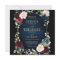 Burgundy Navy Blush Floral Gold Geometric Wedding