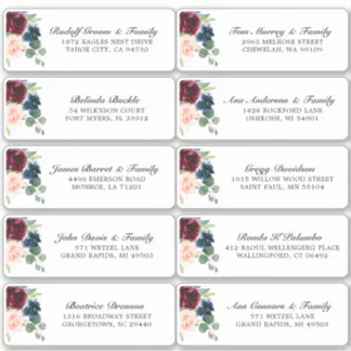 Design your own wedding labels