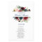 Burgundy Navy Blush Flowers Bridal Shower Games