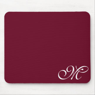 Burgundy or Choose Your Color Mouse Pad