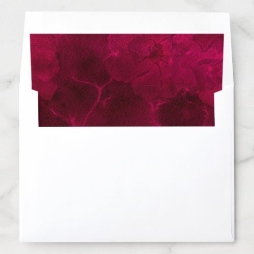 Burgundy Passion Envelope Liner