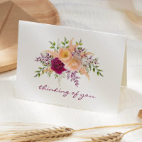 Burgundy Peach Peony Floral Bouquet Sympathy