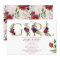 Burgundy Pink Gold Rose Baby Girl Shower