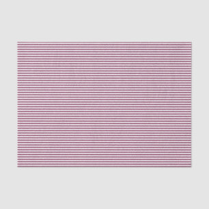 Burgundy Pinstripe Tissue Paper