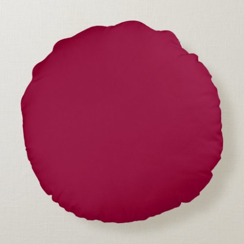 burgundy plain solid color pillow