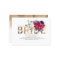 Burgundy Red and Navy Blue Floral Bridal Shower