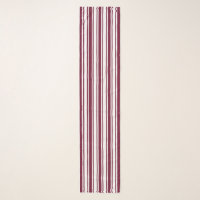 Burgundy red and white candy stripes