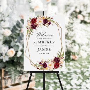 Elegant Black Abstract, Wedding Signs, 18X24 Wedding Signage Wedding S –  iPrint Solutions LLC