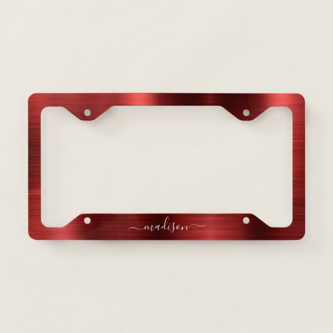 Create Your Own Custom License Plate Frames & Covers Zazzle