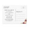 Burgundy Red Floral Chic Save the Date Photo