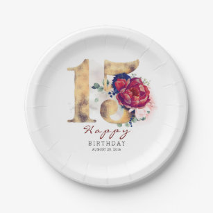 15+ Happy Birthday On Plate