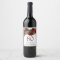 Burgundy Red White Rose 80th Birthday Party
