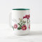 Burgundy Roses Botanical Art Mug