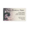 burgundy/sand "iron fleur de lis" business card