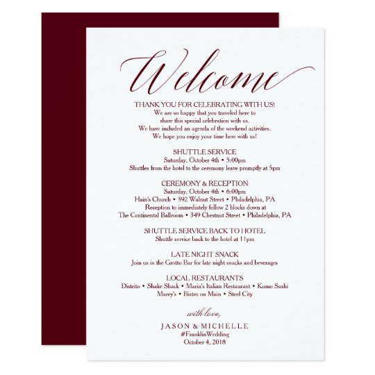 Welcome Message For Wedding Invitation 8