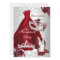 Burgundy Silver Dress masquerade Quinceanera mask
