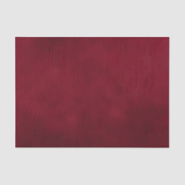 Burgundy Smudge Color Tissue Paper (Front)