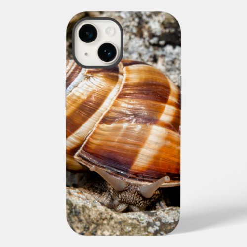 Burgundy snail  Case_Mate iPhone 14 case