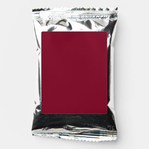 Burgundy (solid color) coffee drink mix