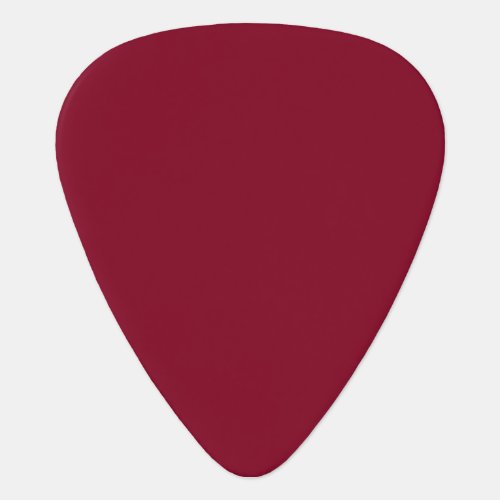 Burgundy Solid Color Guitar Pick