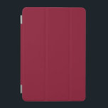 Burgundy Solid Color iPad Mini Cover<br><div class="desc">Burgundy Solid Color. This rich,  deep red evokes sophistication and timeless elegance. Perfect for those who appreciate classic luxury. Its dark,  warm undertones create a sense of mystery and allure,  making it ideal for special occasions.</div>