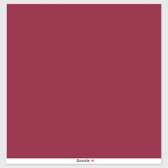 Burgundy (solid color)  sticker (Sheet)