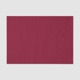 Burgundy Solid Color Tissue Paper