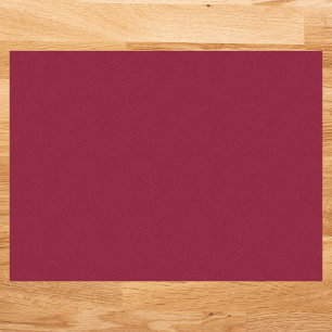 Burgundy Solid Color Tissue Paper