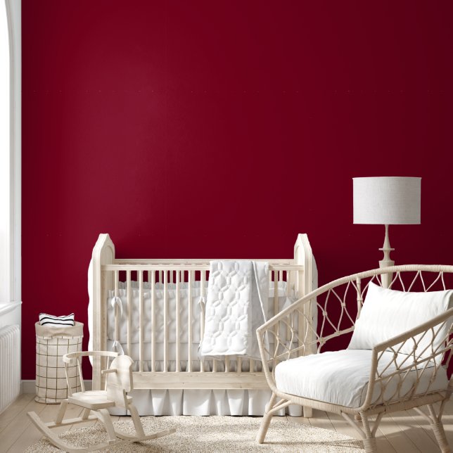 Burgundy Solid Color Wallpaper (Kids)