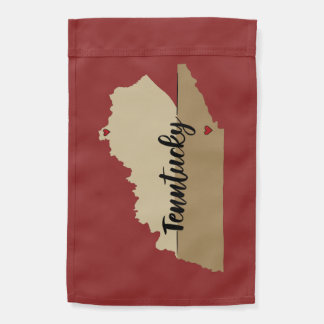 Burgundy Tellico Garden Flag