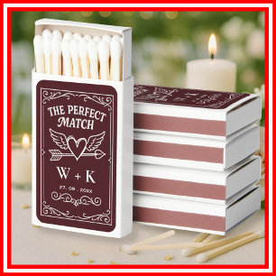 Burgundy The Perfect Match Wedding Matches