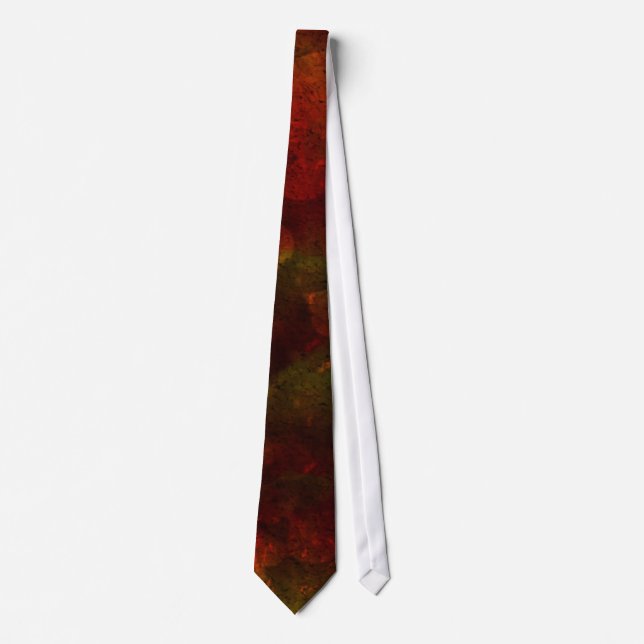 Burgundy tie dye print in distressed tones (Front)