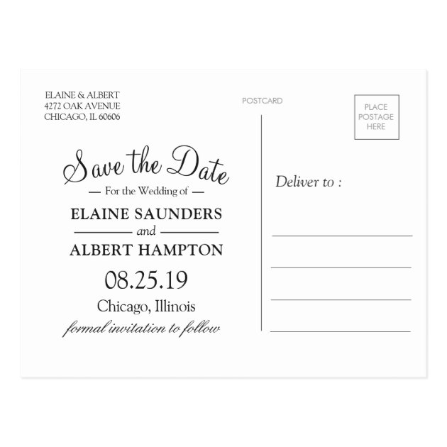 Burgundy Watercolor Floral Save The Date Postcard