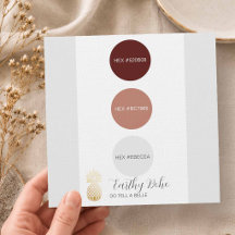 Burgundy Wedding Color Palette