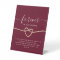 Burgundy Wedding Memorial