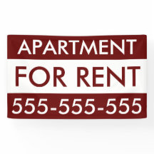 BURGUNDY WHITE SIMPLE APARTMENT CONDO FOR RENT